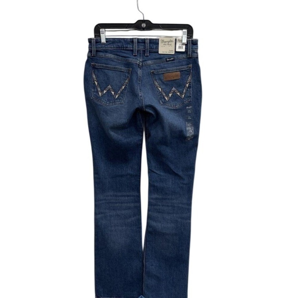 Wrangler Retro Sadie Low Rise Bootcut Blue Jeans 27x36 112352978 - Picture 1 of 5